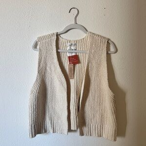 Le Bon Shoppe Granny Cotton Sweater Vest XS/S